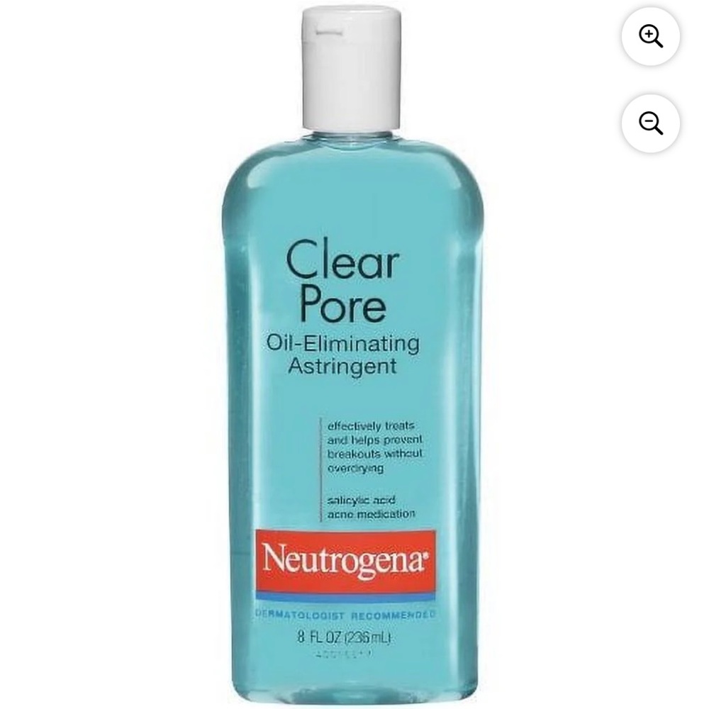 Neutrogena Clear Pore Astringent - Aqua Blue